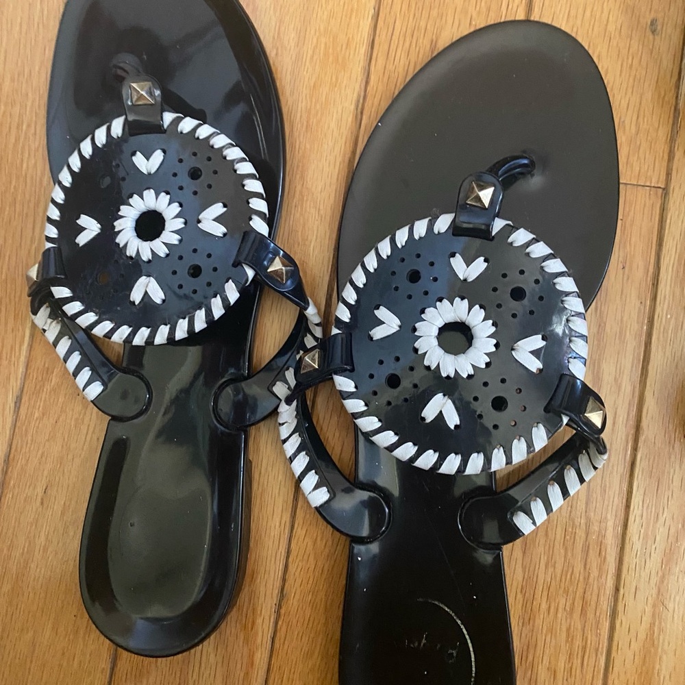 Jack roger jelly flip flops